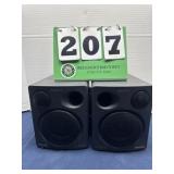 Two Sony Mega Brass Speakers