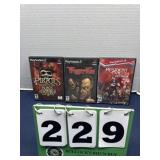 Three Ps2 Games