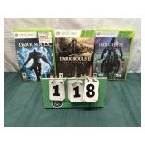 (3) Xbox 360 Games Lot