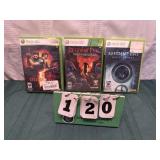 (3) Xbox 360 Games Lot