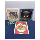 (3) Laser Disc Movies