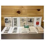(10) Retail Vintage Advertisements Motor Oil Lot 4