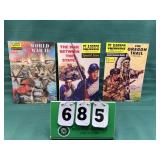 (3) Classics Illustrated Books