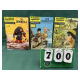 (3) Classics Illustrated Books