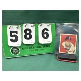 1949 Bowman Baseball Card Curt Simmons 14/240