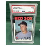 Graded 1986 Topps, Roger Clements
