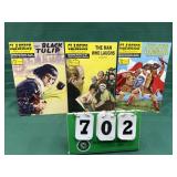 (3) Classics Illustrated Books