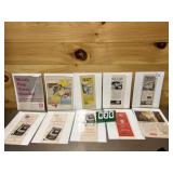 (10) Retail Vintage Advertisements Motor Oil Lot 2