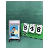 Graded 1961 Willie Mays Card