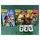 (3) Classics Illustrated Books