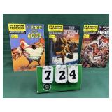(3) Classics Illustrated Books
