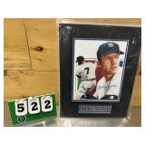 Mickey Mantle Autograph Photo Coa