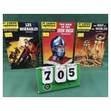 (3) Classics Illustrated Books