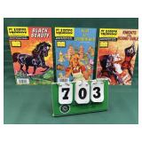 (3) Classics Illustrated Books