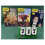 (3) Classics Illustrated Books