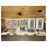 (10) Retail Vintage Advertisements Motor Oil Lot 1