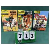 (3) Classics Illustrated Books