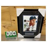 Mickey Mantle Autograph Photo Coa