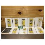 (10) Retail Vintage Advertisements Motor Oil Lot 8