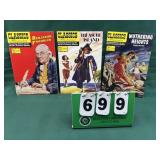 (3) Classics Illustrated Books