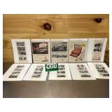(10) Retail Vintage Advertisements Motor Oil Lot 3