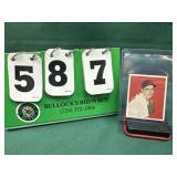 1949 Bowman Baseball Card Ned Garver 15/240