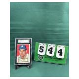 Graded 1952 Bob Wellman Baseball Card