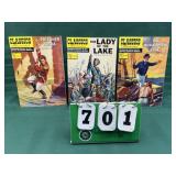 (3) Classics Illustrated Books
