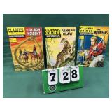 (3) Classics Illustrated Books