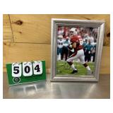Wander Franco Autograph Photo NFL Seal