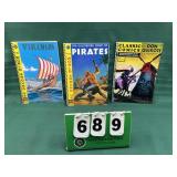 (3) Classics Illustrated Books