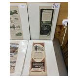 (10) Retail Vintage Advertisements Motor Oil Lot 1