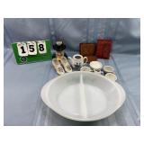 Mini Tea Set & Leather Wallets