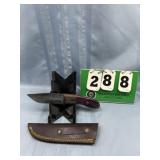 Damascus Fixed-Blade Hunting Knife