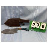 Damascus Steel Butcher Knife