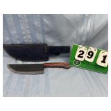 Damascus Steel Butcher Knife