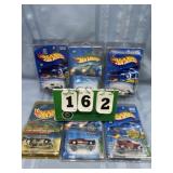 (6) Hot Wheels DieCast Metal Cars w Badges