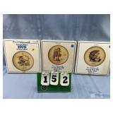 (3) M.J. Hummel Goebel Plates