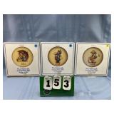(3) M.J. Hummel Goebel Plates