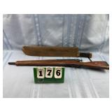 Machete & Toy Gun