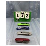 (4) Assorted Knives