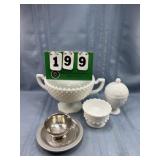 Milk Glass Lot