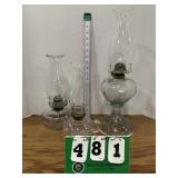 (3) Oil Lamps