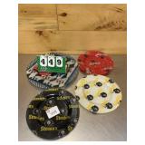 (4) Advertising Plates