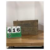 Atlas Powder Company Wooden Box