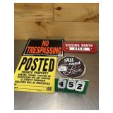 Paper & Wooden Signs