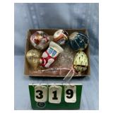 Vintage Molded Ornaments