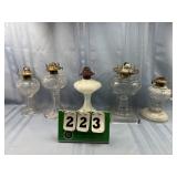 Vintage Oil Lamps Lot #5