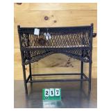 Vintage Wicker Rattan Basket
