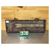 Vintage Wooden Sign